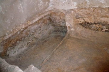 The supposed burial place of Christ